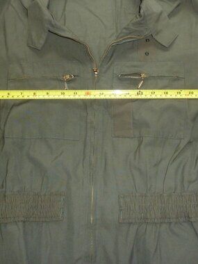 Military Flyers Coveralls Green Flight Suit Pilot